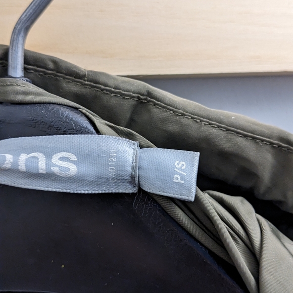 Simon's Olive Green Maxi Down Puffer Parka - Picture 6 of 8